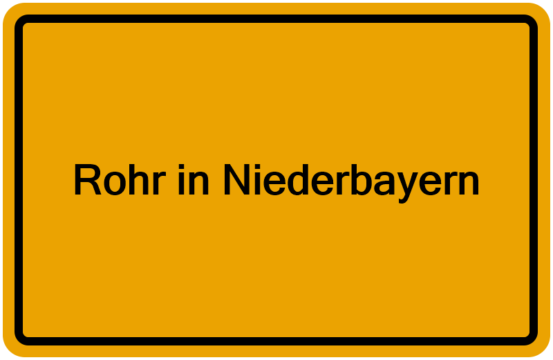 Handelsregister Rohr in Niederbayern